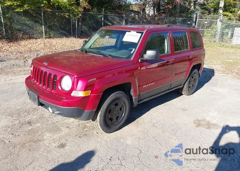 2014 Jeep Patriot Sport from USA, damaged, VIN 1C4NJRBB4ED884532